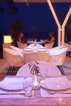 Bellonias Villas Santorini Dining, Click to enlarge