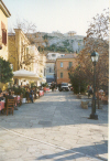 Steet Cafe's of Athens, click to enlarge