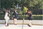 The Changin of the Guards at the Parliament Grounds, click this photograph for a larger view