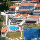 Kassandra Bay Hotel Skiathos Island Aerial View, Click to enlarge