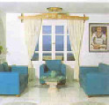 Kouros Hotel Mykonos Lobby, Click to enlarge