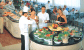 Louis Plagos Beach Hotel Zakynthos Island Buffet, Click to enlarge