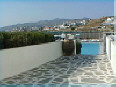Mykonos Bay Hotel Mykonos Pool Walkway, Click to enlarge