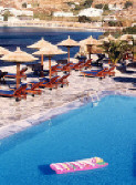Petassos Bay Hotel Mykonos Pool, Click to enlarge