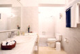 Petassos Beach Hotel Mykonos Bathroom, Click to enlarge