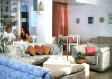 Petassos Town Hotel Mykonos Breakfast Room, Click to enlarge