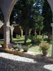 Ayia Napa central monastery square gardens )
