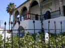 The front of a larnaca mosque 