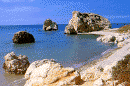 Aphrodite rock in Paphos
